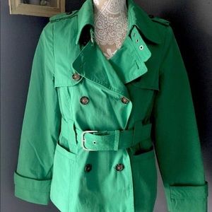 Merona Spring Trench Coat Jacket, Size 3